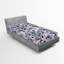 Drap-housse imprimé floral Ambesonne