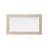 Rectangle Cornhusk Mirror in Linen White-108306181