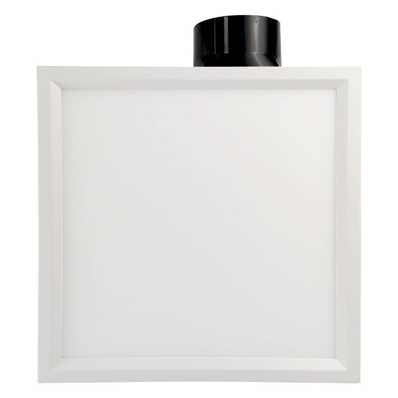 Ventilateur de salle de bain ultra silencieux 100 pi³ / min, 0,7 ton, homologué ETL, fixé au plafond