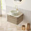 Meuble-lavabo 24 po avec lavabo, armoire de rangement flottante en contreplaqué avec tiroir Xai Xai-143667082