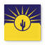Mesa City Flag - Arizona, art mural sur toile-133581251