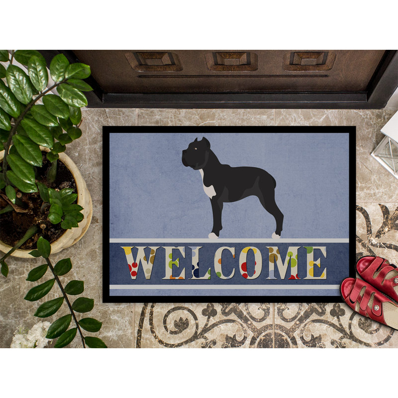 Non-Slip Outdoor Doormat, Rectangle 18" x 27"