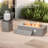 42" Propane Gas Fire Pit Table 50,000 Btu Includes Windshield, Lid,Waterproof Cover And Tank Storage Table-1457417866
