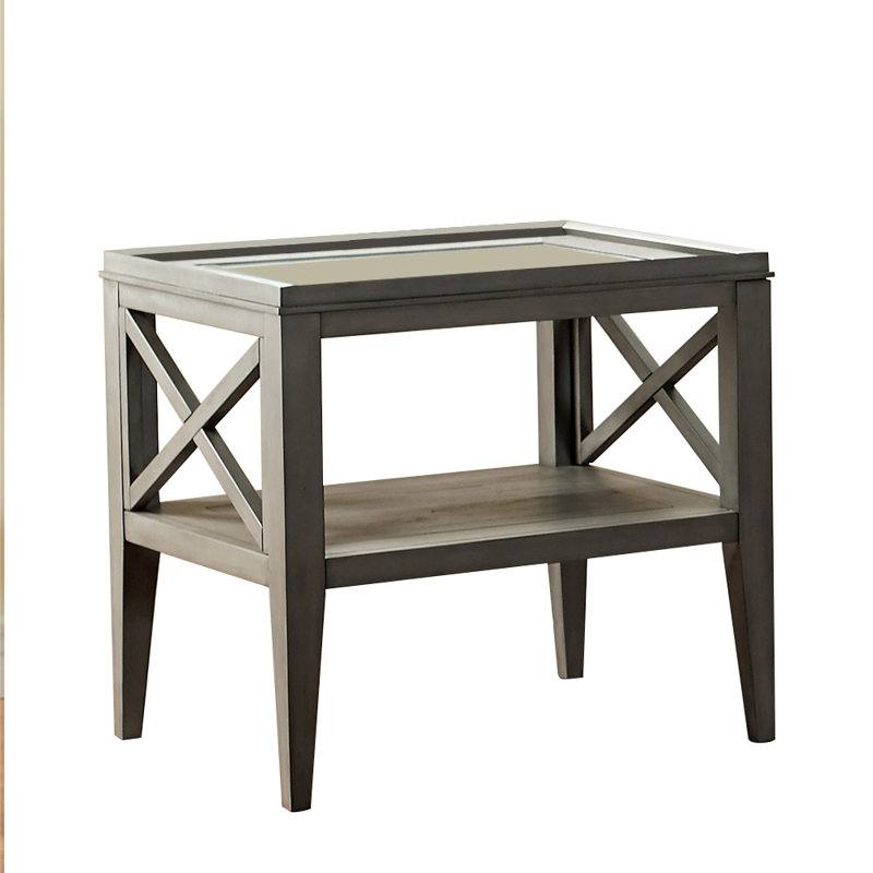 Table de bout Billy-George, Gris