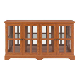 59" Wide Sideboard With Glass Doors
