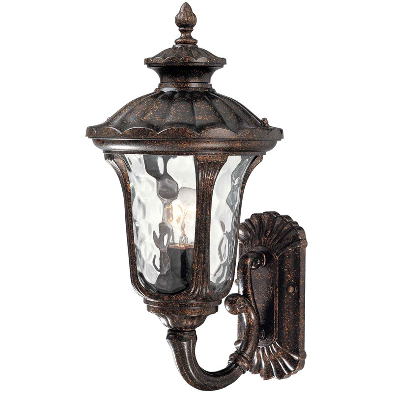 Saxton Wall Light, 18.5" H x 9.25" W x 11" D