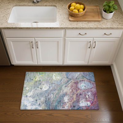 Premium Machine Washable Mayfield AMF1941 Abstract Rug