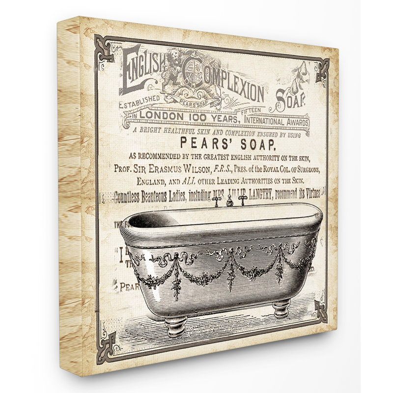 «Old English Tub Pears», impression sur toile, H 17 po x l 17 po, Toile tendue
