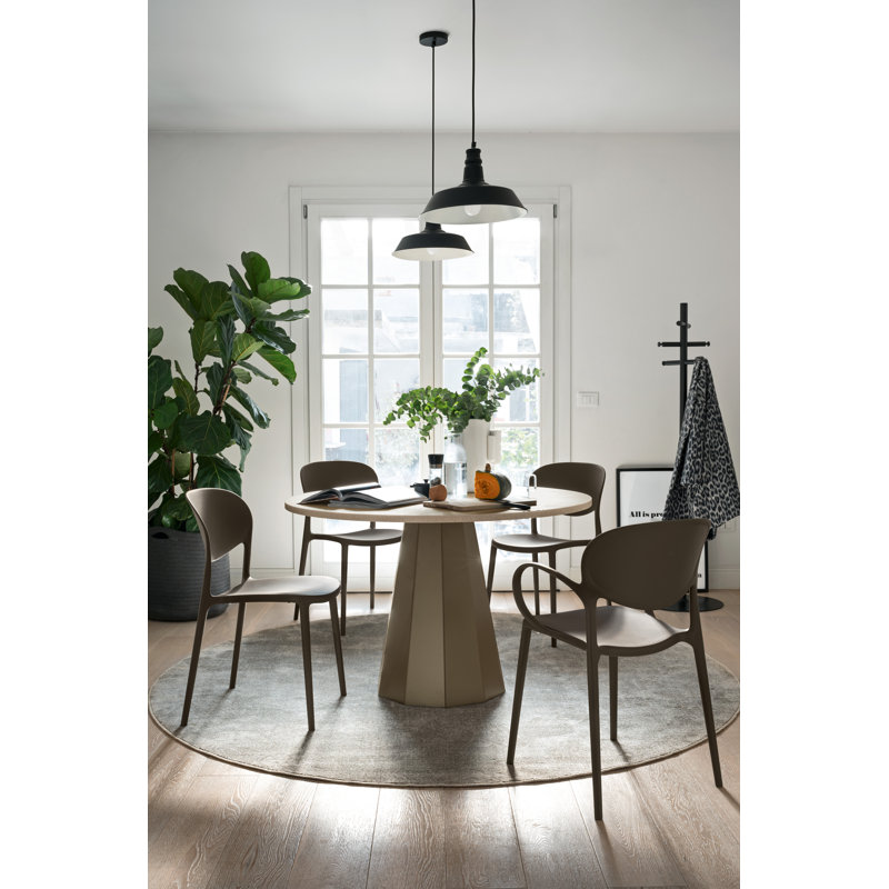 Abby Chairs, Matte Soil Brown