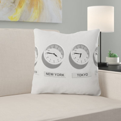 Microsuede Throw Pillow
