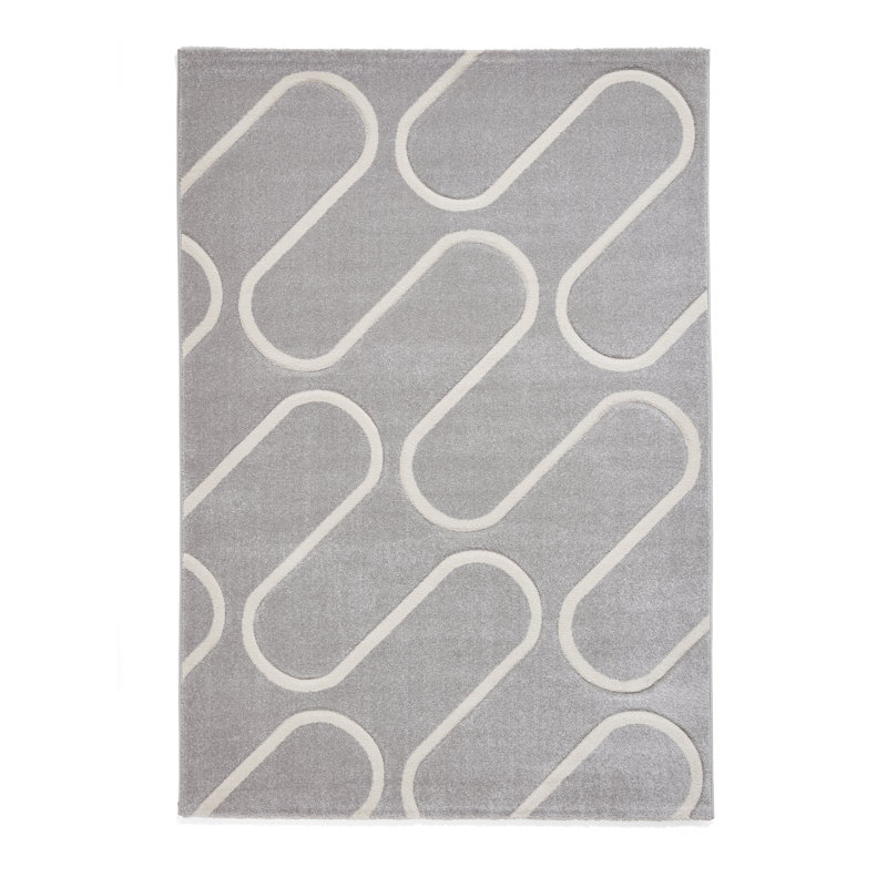 Catherine Lansfield Geometric Shapes Area Rug, Rectangle 80 x 150 cm