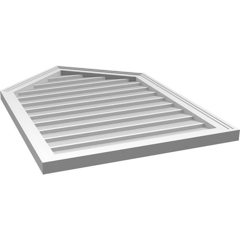 Ventilateur à pignon en uréthane non-fonctionnel Signature, H 38 po x l 26 po x P 1,5 po