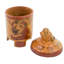 Vase de table en céramique Tessa Pibil Jaguar
