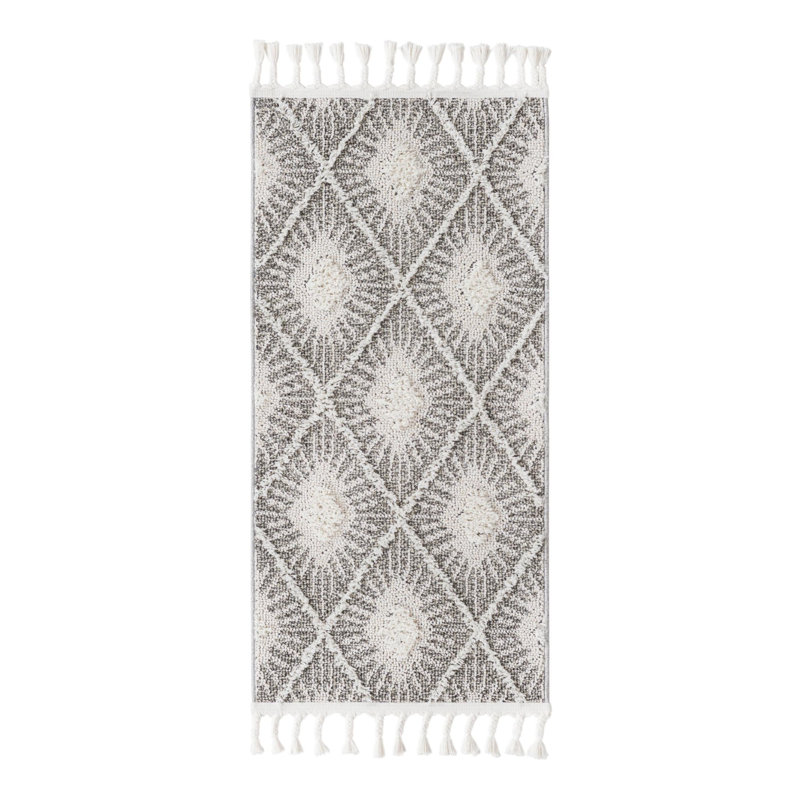 Jojean Geometric Indoor Rug, Runner 2' x 4'1"