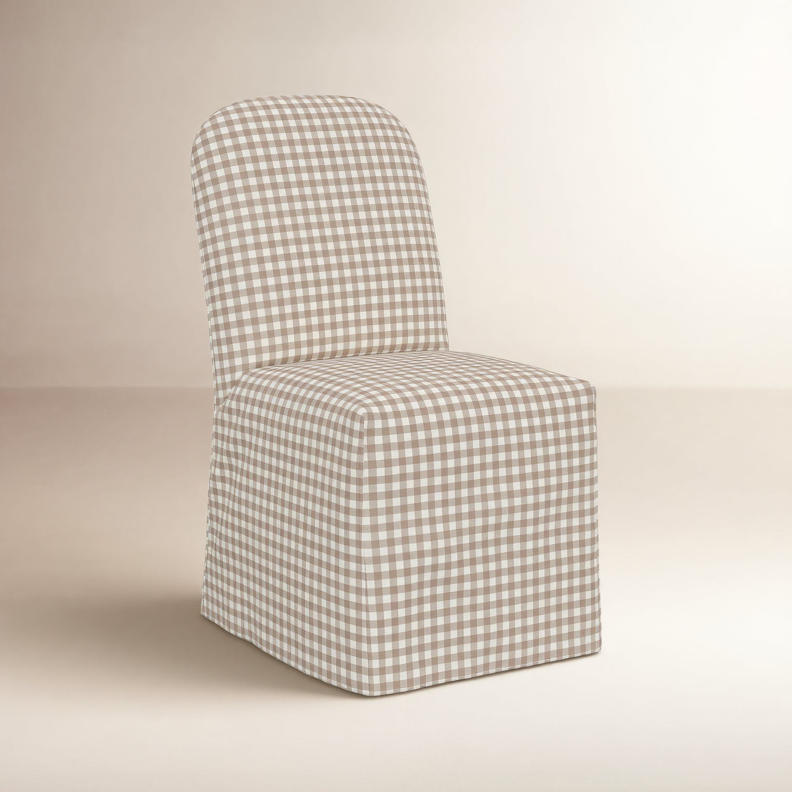 Velma Dining Chair, Classic Gingham Tan