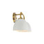 Meuble-lavabo 2 lumières Lesniak en laiton moderne-272756372