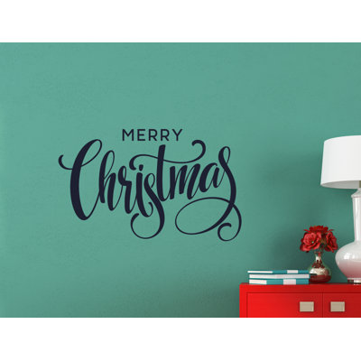 Décalcomanies murales joyeux de noël