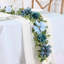 Eucalyptus artificiel avec fleurs