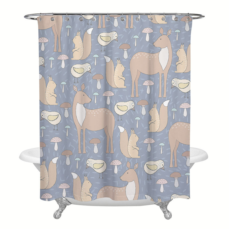 Shower Curtain, 83" H x 70" W