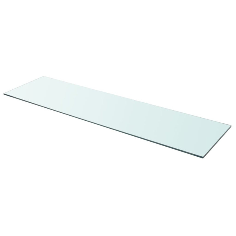 Tablette en verre, H 0,31 po x l 43,3 po x P 11,8 po