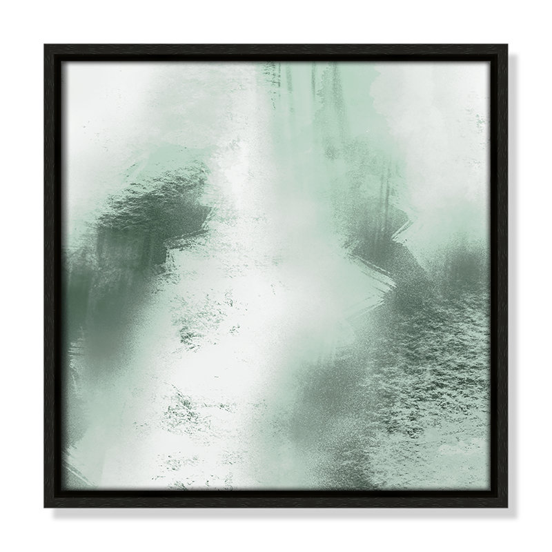 «Quietude Smudges I» par Marcus Prime, Espresso, H 13,5 po x l 13,5 po