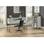 Bureau d'écriture élégant avec beaucoup de rangement et des tablettes réglables, parfait pour le bureau personnel et les espaces créatifs.