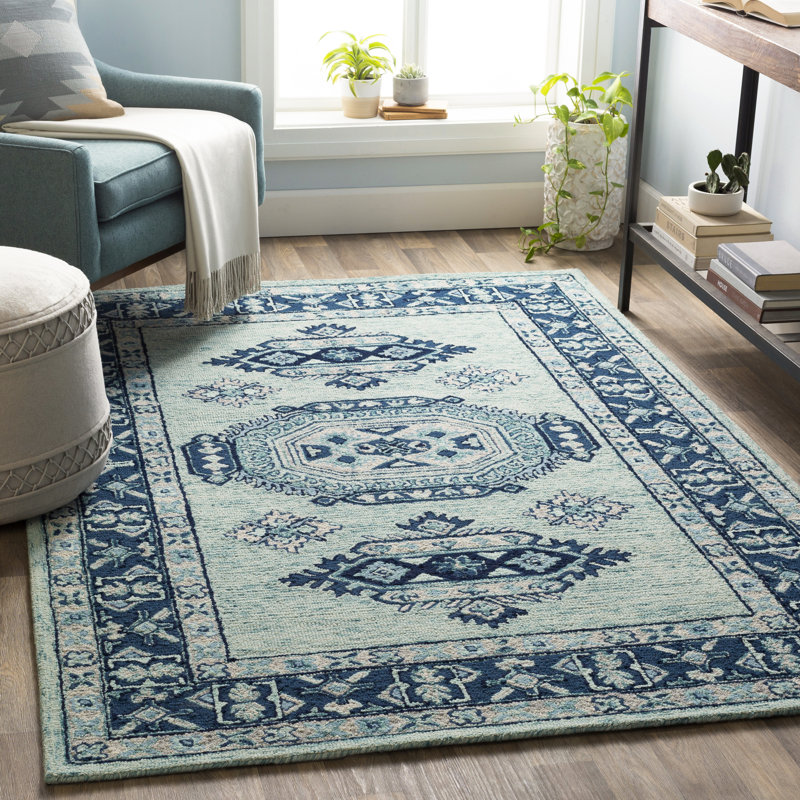 Elson Wool Oriental Indoor Rug, Rectangle 9' x 13'