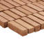 Verona 11,73 po X 11,73 po Carreau de sol et de mur en mosaïque terre cuite mate (5,7 pieds carrés / caisse)