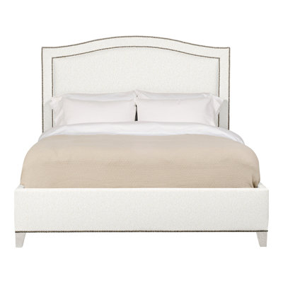 Caroline/Casey Queen Upholstered Low Profile Panel Bed