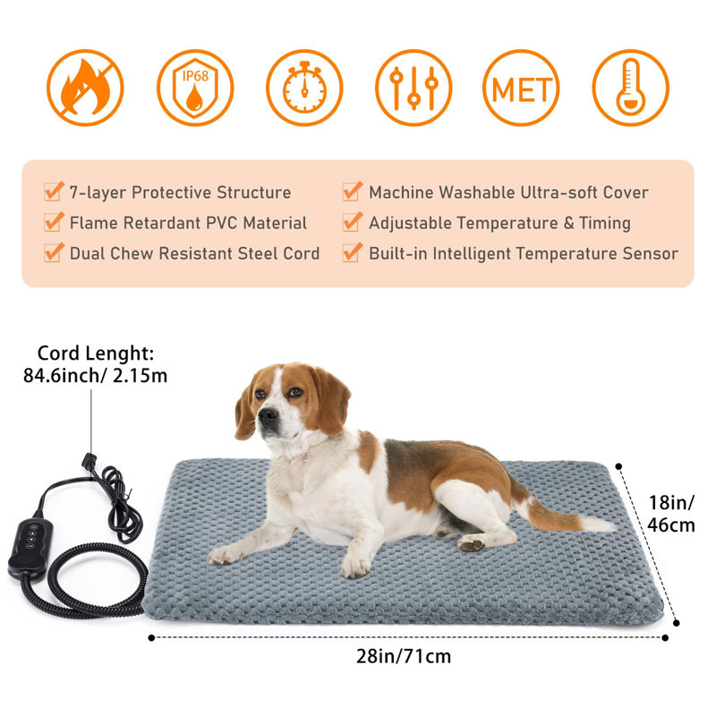 Tullytown Pet Bed Cushion, 5cm L x 71cm W