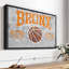 «Bronx NY Basketball Canvas Print»-32127105