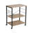 23.62 in. W Steel Standard Baker's Rack with Microwave Compatibility-762680006