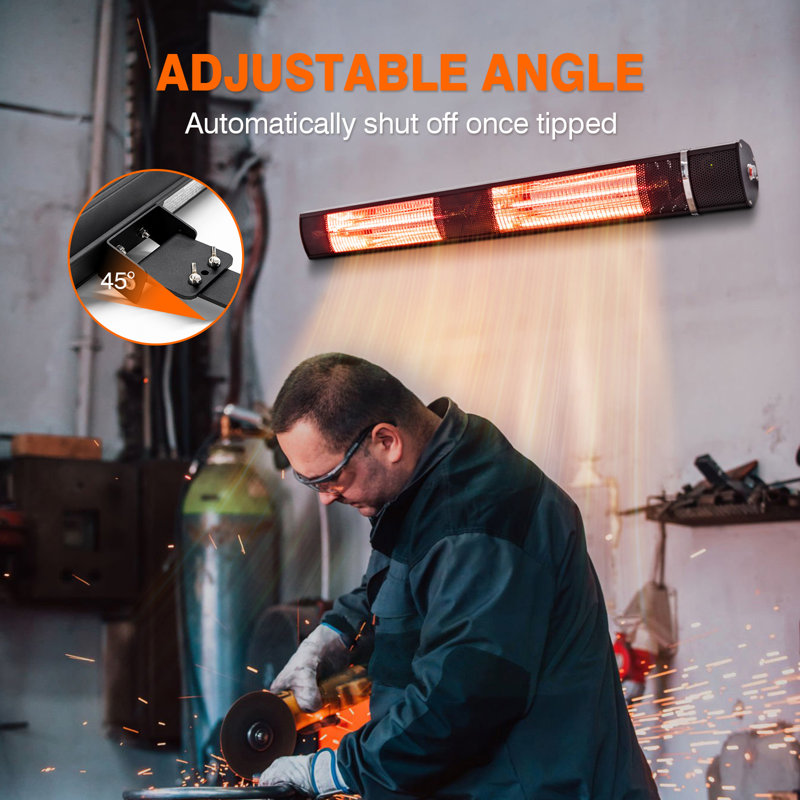 Wall Mounted Outdoor Heater Infrared Infrared Patio 3000w Patio