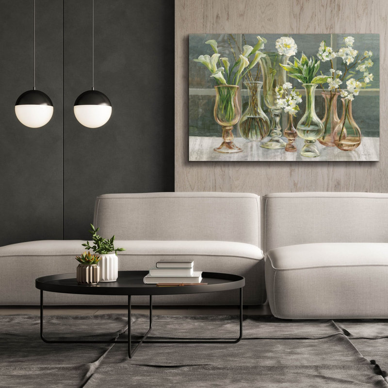 «Essence Of May Amber» par Danhui Nai, art mural sur toile, H 40 po x l 60 po
