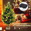 1.97' H Lighted Artificial Fir Christmas Tree