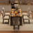 63'' Dining Table For 4-6, Dining Room Table With 1.18" Thickened Tabletop-837827176-808942160