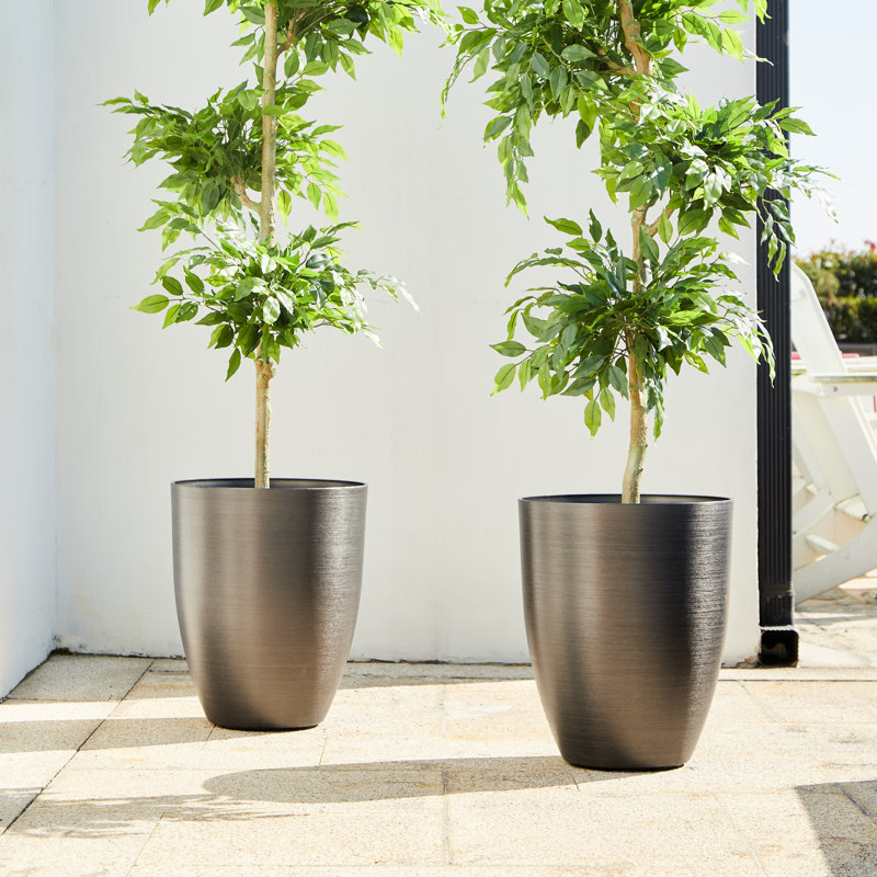 Handmade Pot Planter, Black