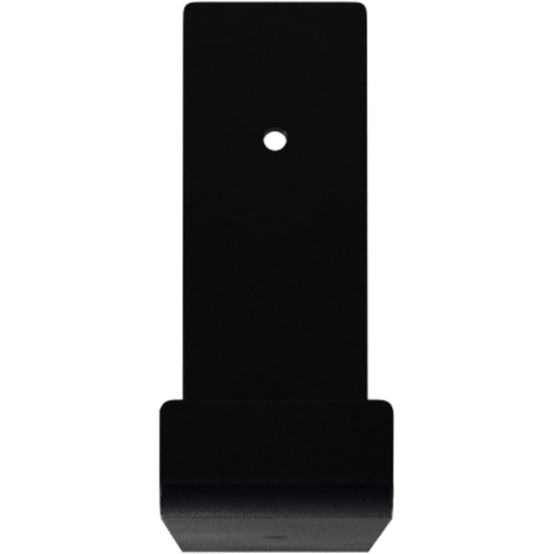 Powder Coated Black Steel Hanging Shelf Bracket 2" x 8" x 6"