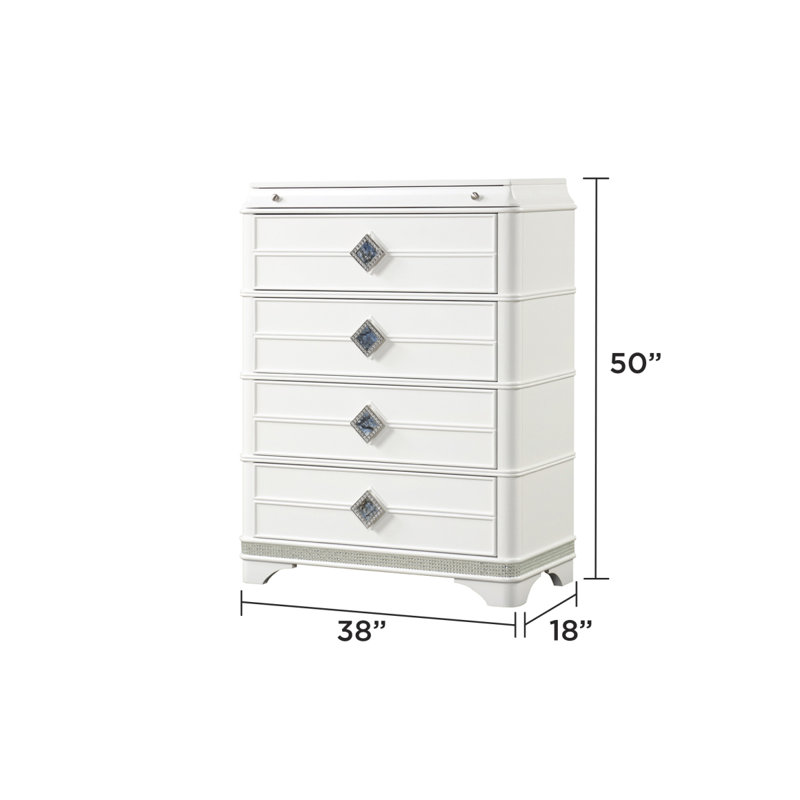 Commode 4 tiroirs Laguna