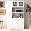 Armoire blanche à 4 portes Caswell