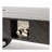 54_inch Iron  Fire Pit Table(Stone)