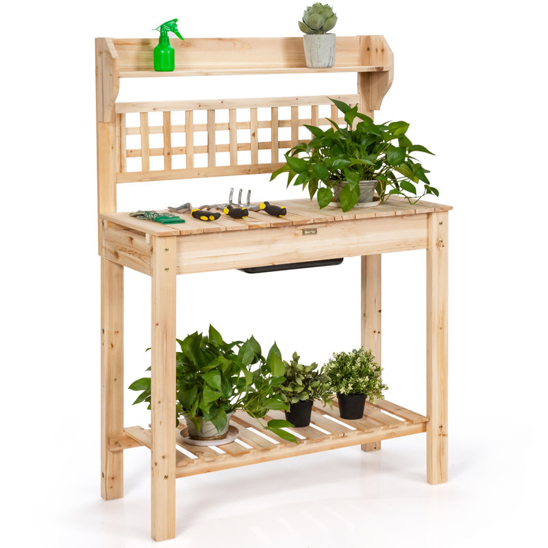 Chrystyna Fir Potting Bench