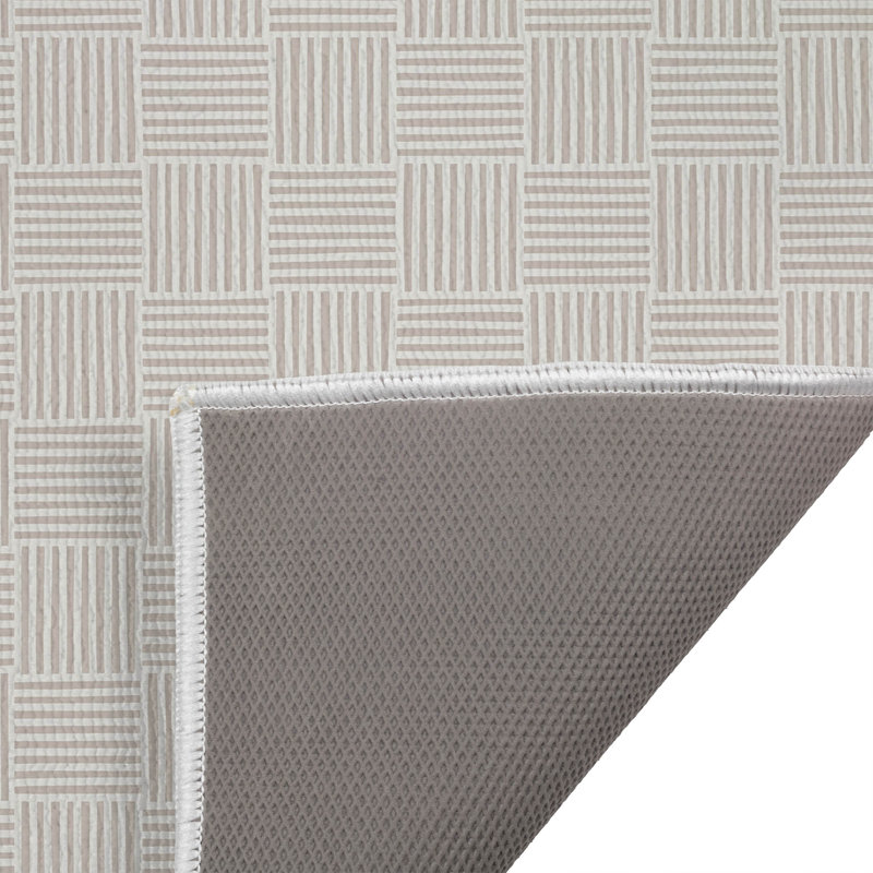 Paillasson Gridblocked, Taupe, L 17 po x L 24 po
