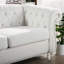 Canapé Chesterfield à accoudoirs roulés 3 places 84,65 po