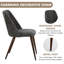 Chaises de salle à manger rembourrées Laqueisha-875343787