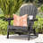 Foldable Dark Gray Wood Chair - For Rustic Outdoor Ambiance Gray, With Flair