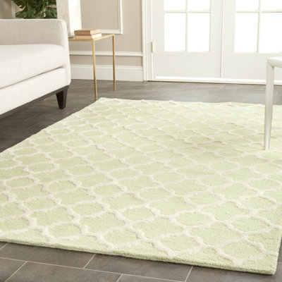Kaniel Geometric Wool Hand Woven Area Rug