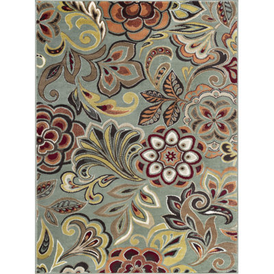 Tapis d'intérieur transitionnel Elmer pour salon, salle à manger et chambre à coucher Elmer