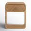 Caspian Nightstand-Black Ash Veneer-1954757485