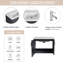 Meuble-lavabo simple 28 po avec comptoir en céramique 28 po-203533941